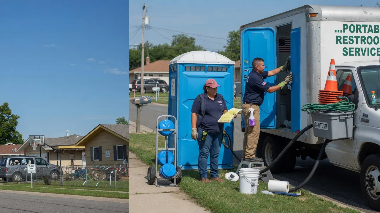 Portable Toilet Rental in Circleville, OH near me